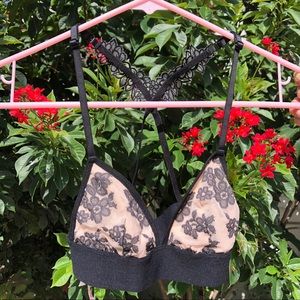 Victoria’s secret floral lace bralette